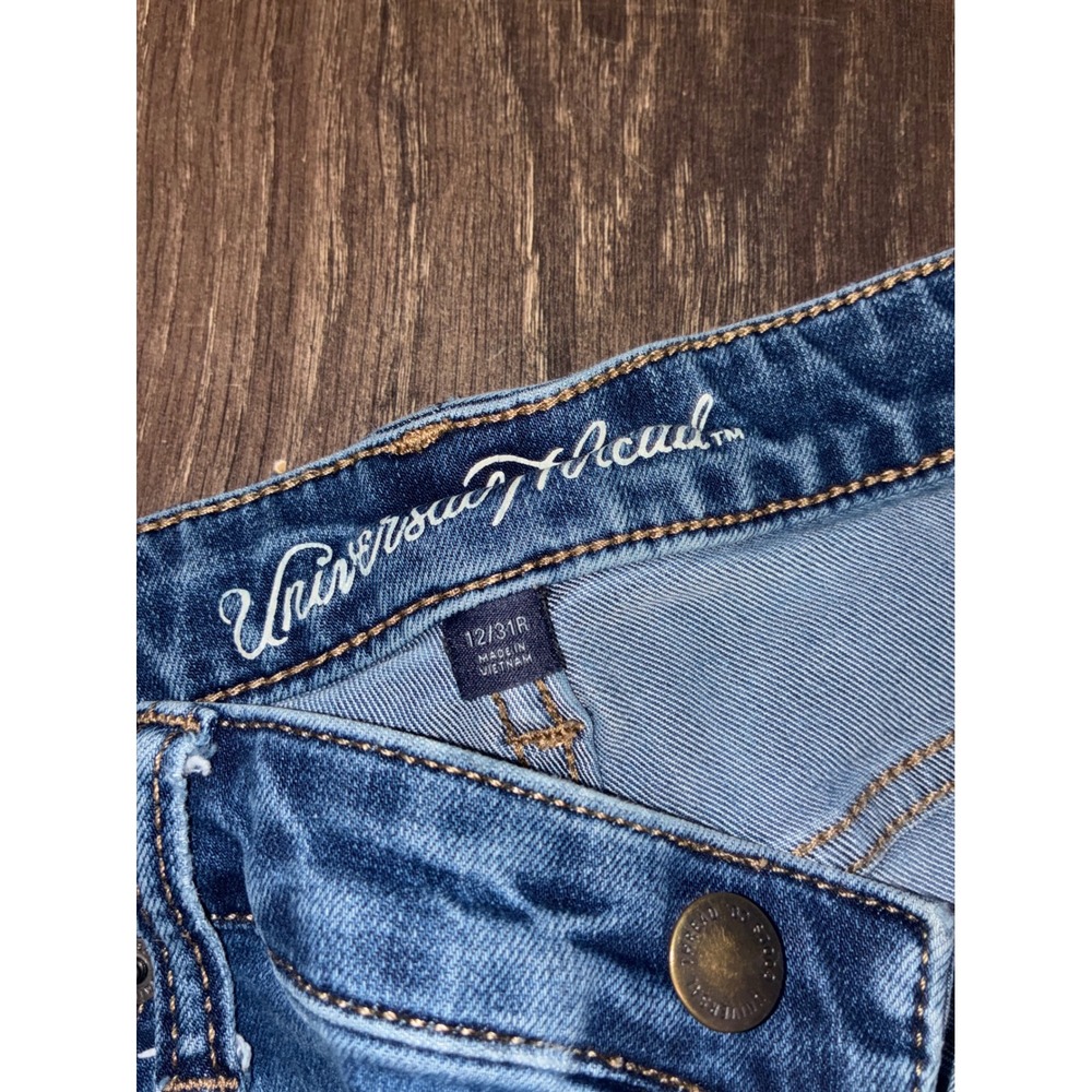 Universal Thread Womens Mid Rise Jegging Med Wash Denim Jeans Blue Size 12/31R - Picture 2 of 4